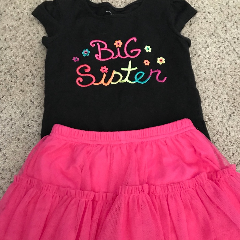 Big Sister Tutu Outfit